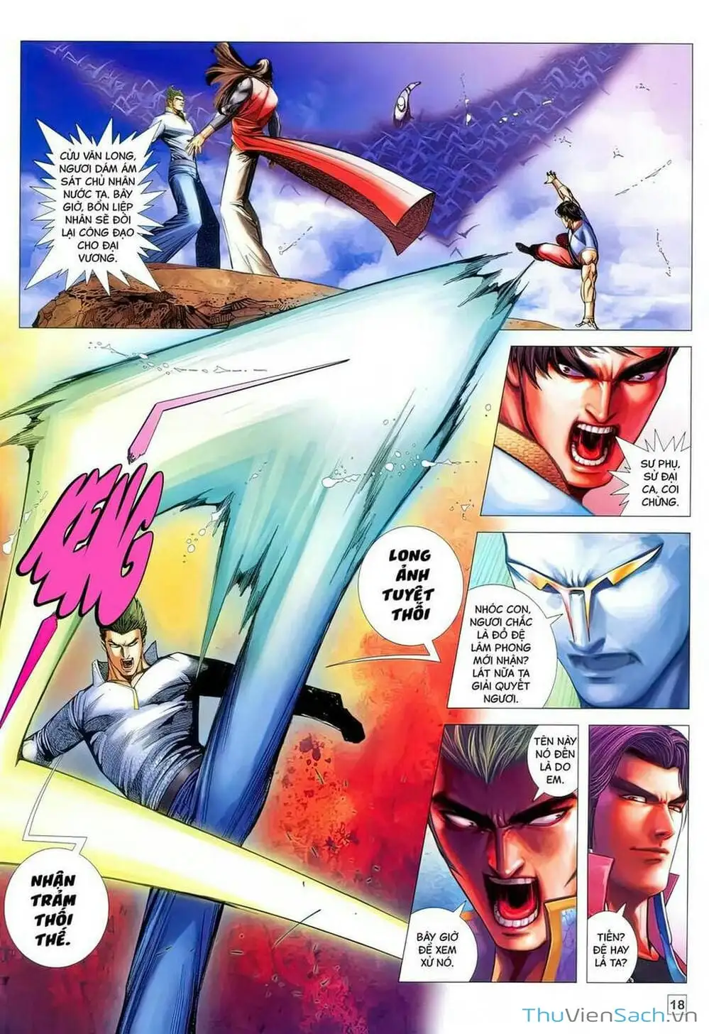 Truyện Tranh Võ Thần 108 trang 2