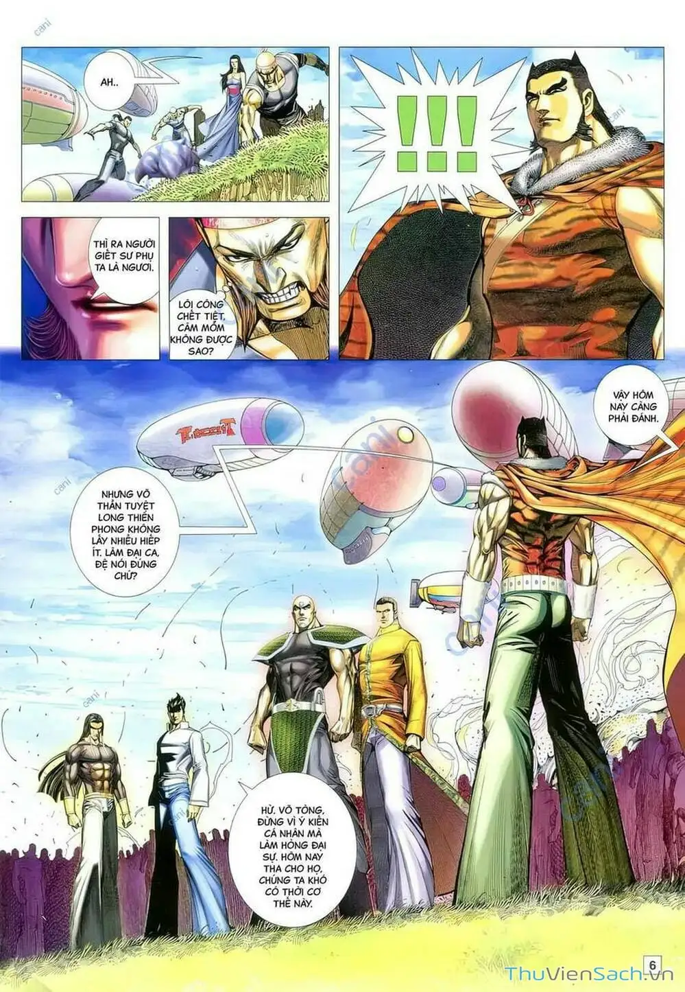 Truyện Tranh Võ Thần 108 trang 2