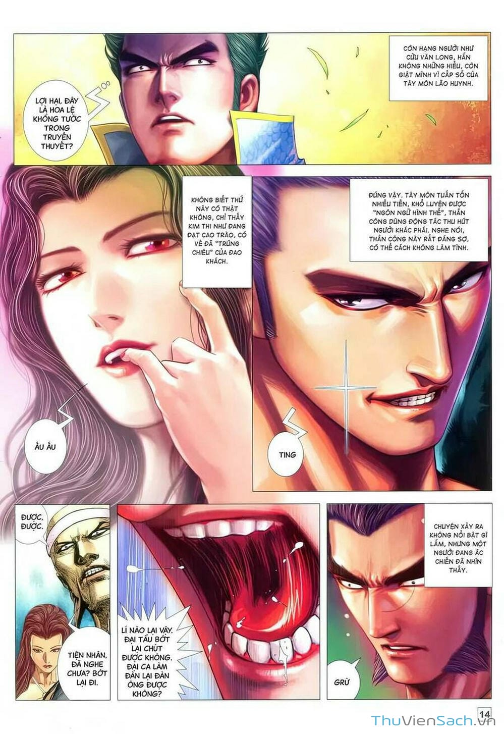 Truyện Tranh Võ Thần 108 trang 2