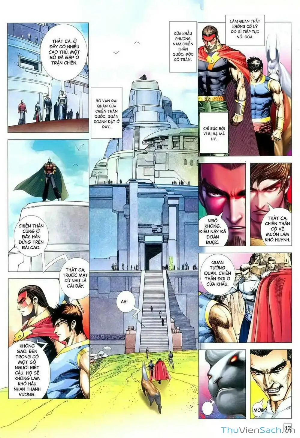 Truyện Tranh Võ Thần 108 trang 2