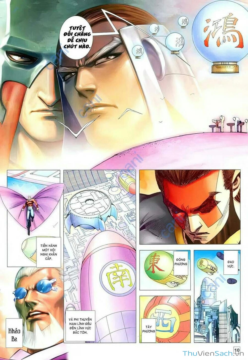 Truyện Tranh Võ Thần 108 trang 2