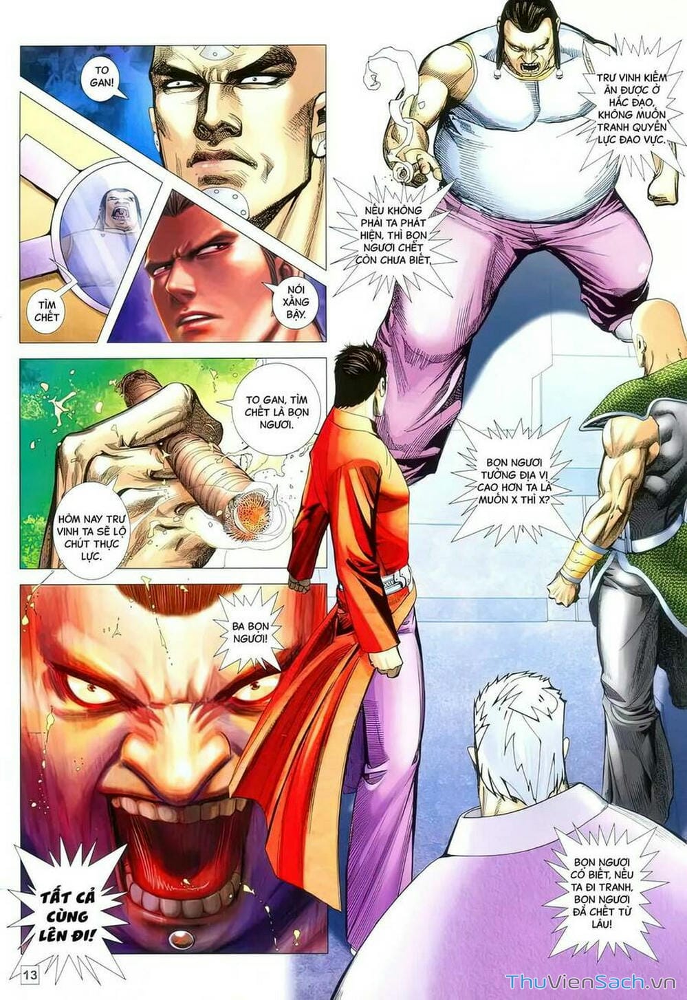 Truyện Tranh Võ Thần 108 trang 2