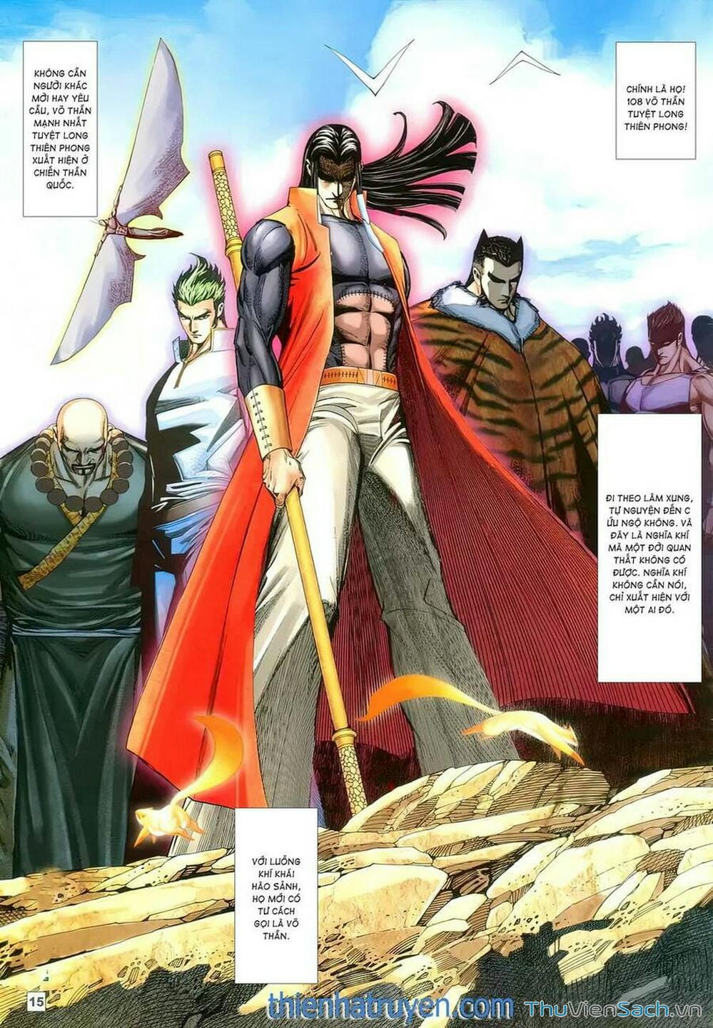 Truyện Tranh Võ Thần 108 trang 2