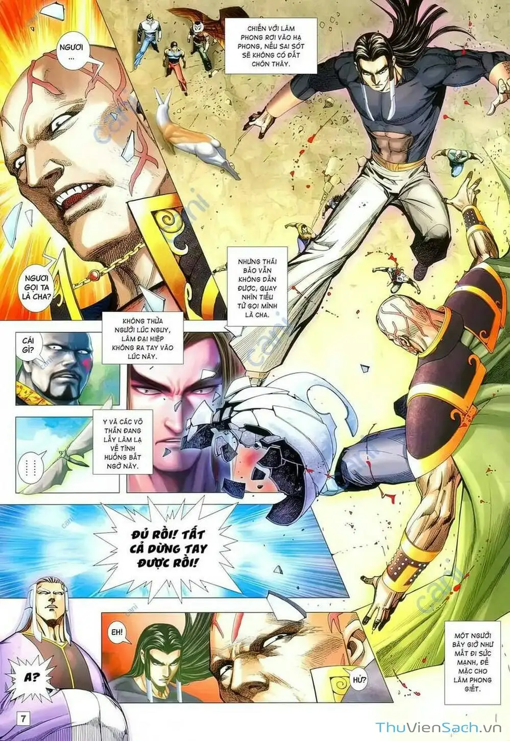 Truyện Tranh Võ Thần 108 trang 2