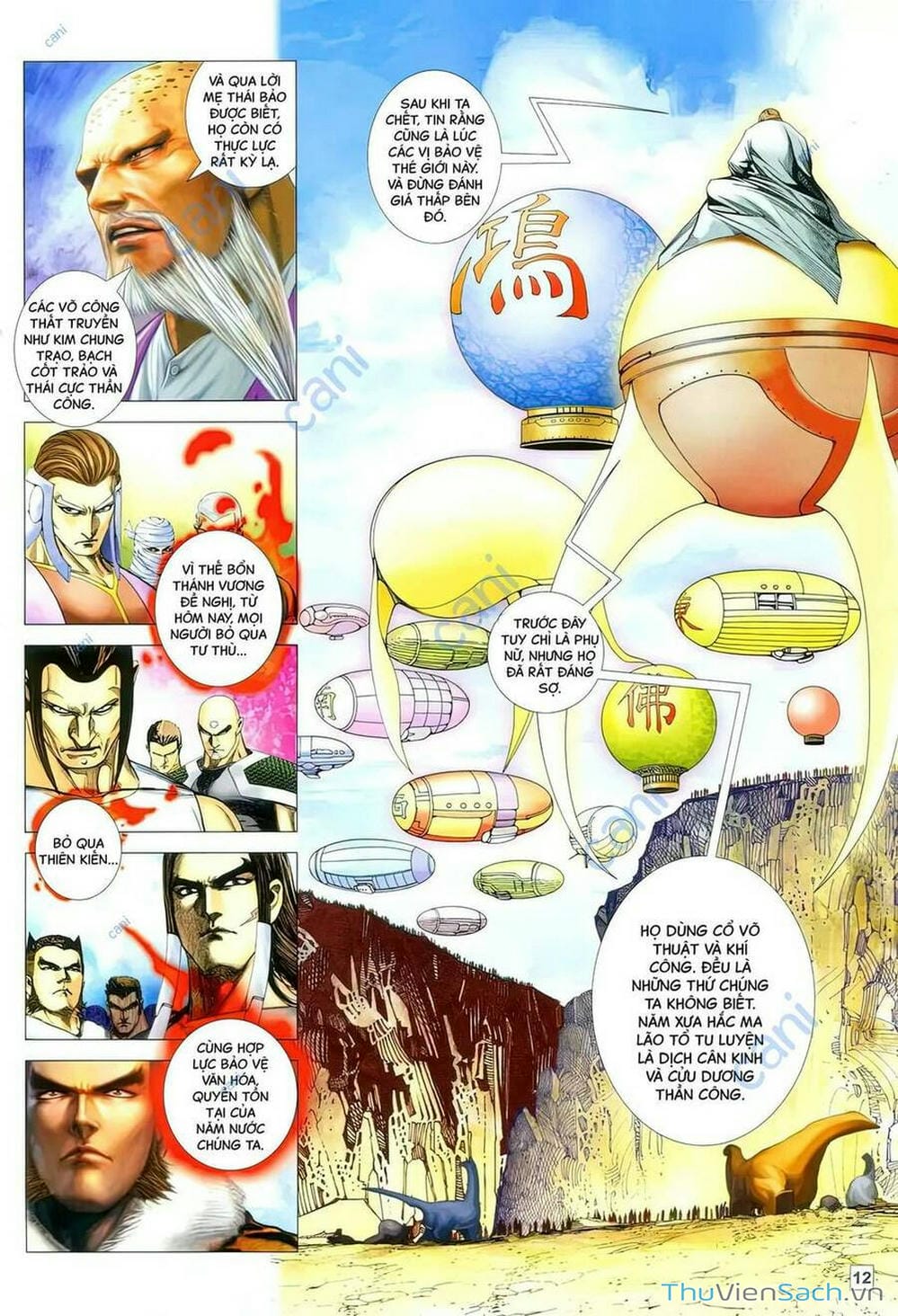 Truyện Tranh Võ Thần 108 trang 2