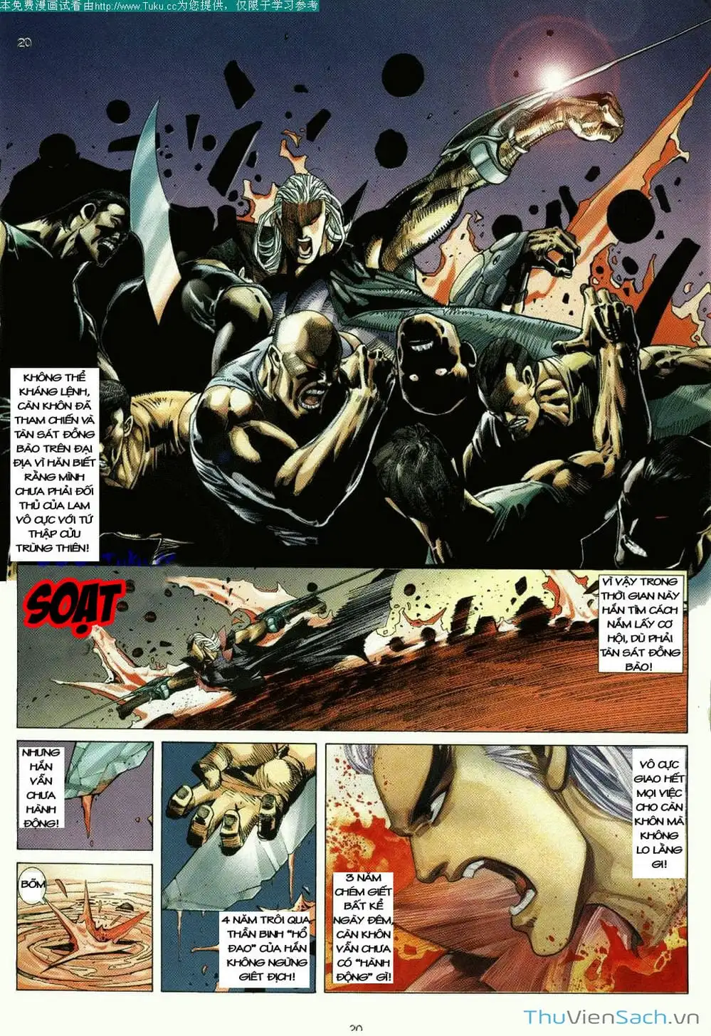 Truyện Tranh Võ Thần Ngoại Truyện trang 2