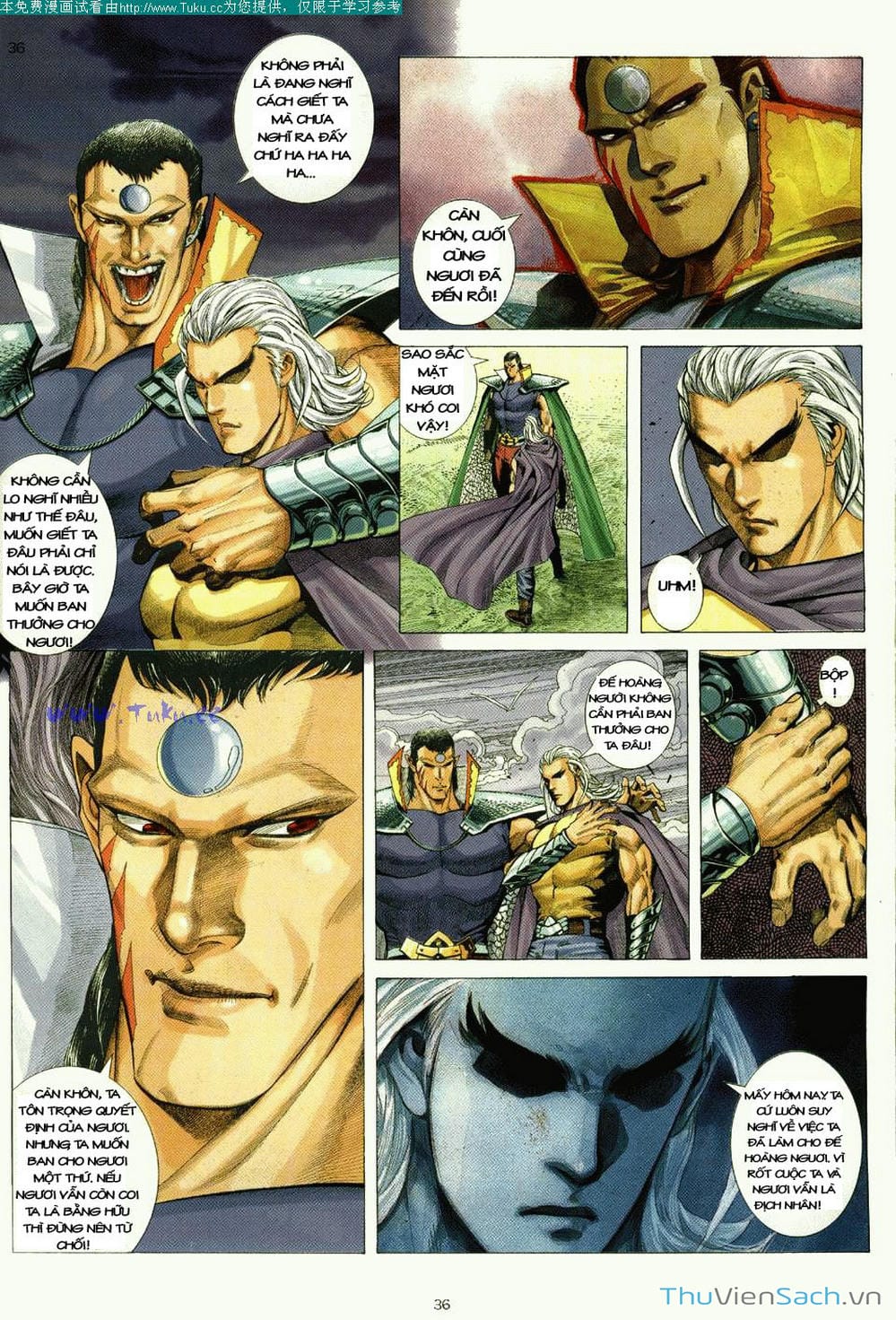 Truyện Tranh Võ Thần Ngoại Truyện trang 2