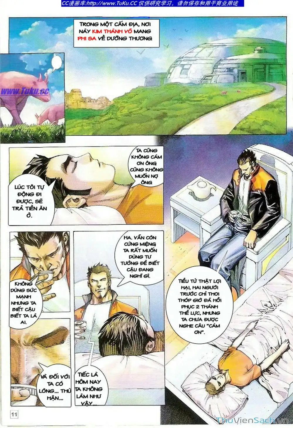 Truyện Tranh Võ Thần Ngoại Truyện trang 2