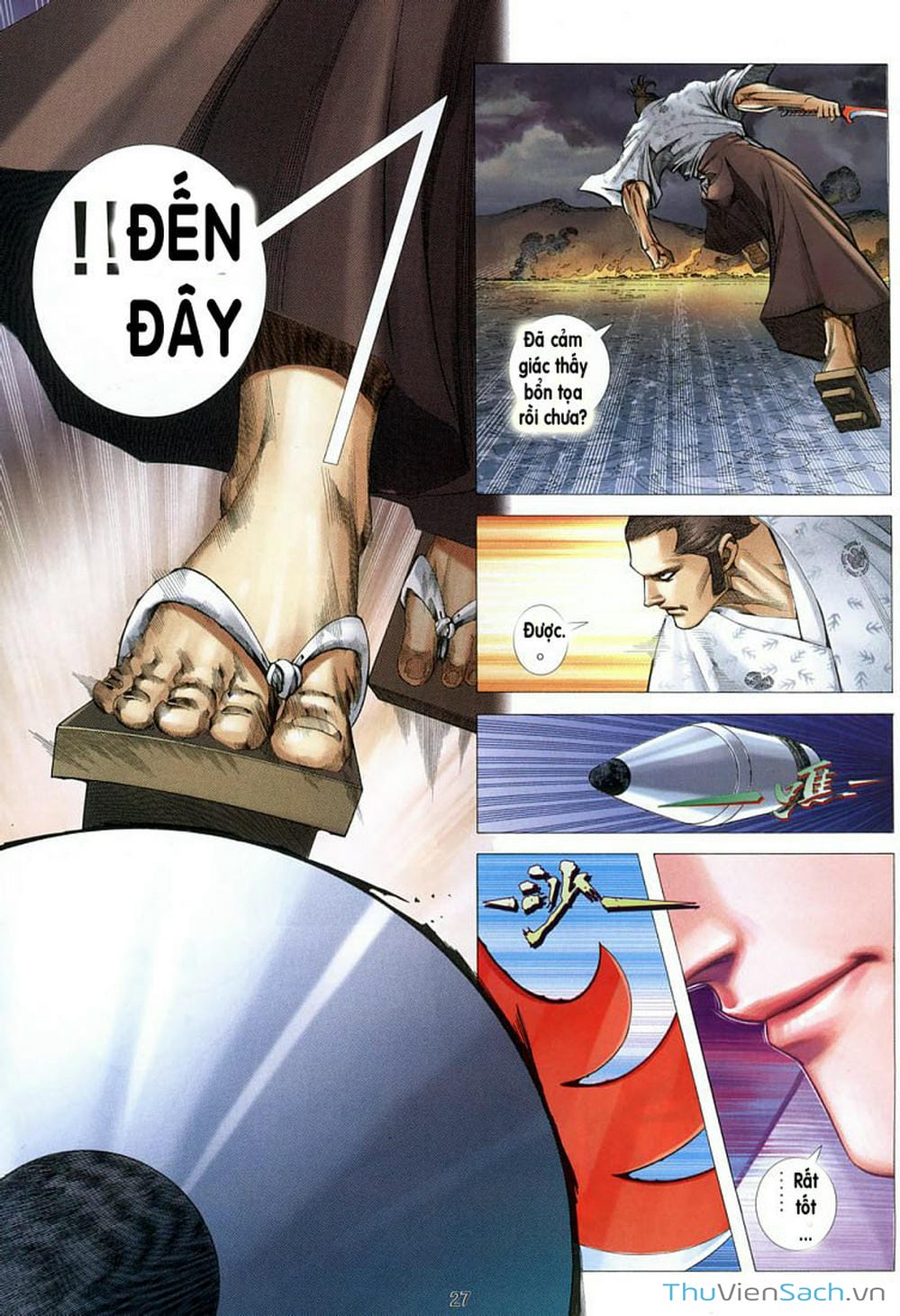 Truyện Tranh Võ Thần Ngoại Truyện trang 2