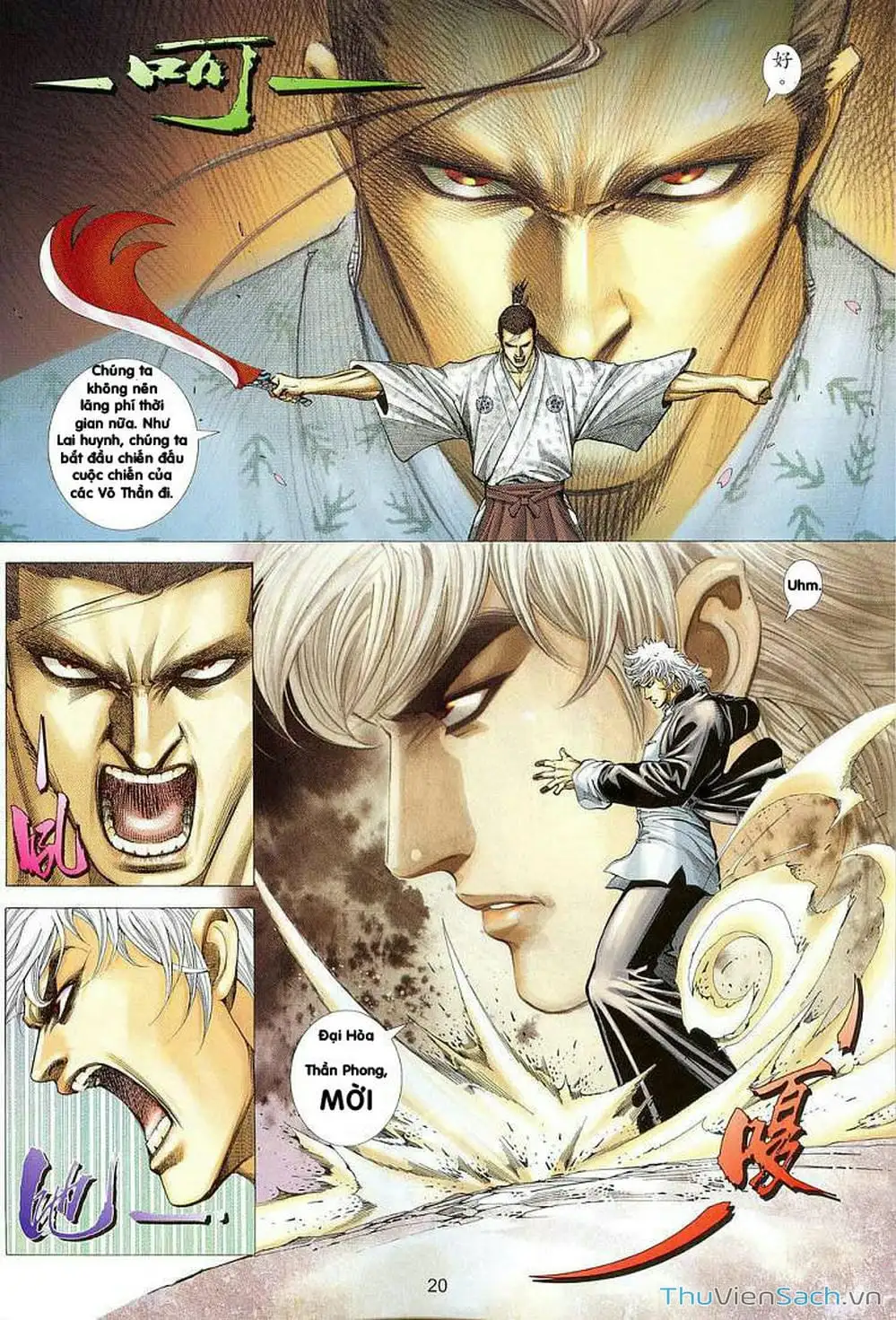 Truyện Tranh Võ Thần Ngoại Truyện trang 2