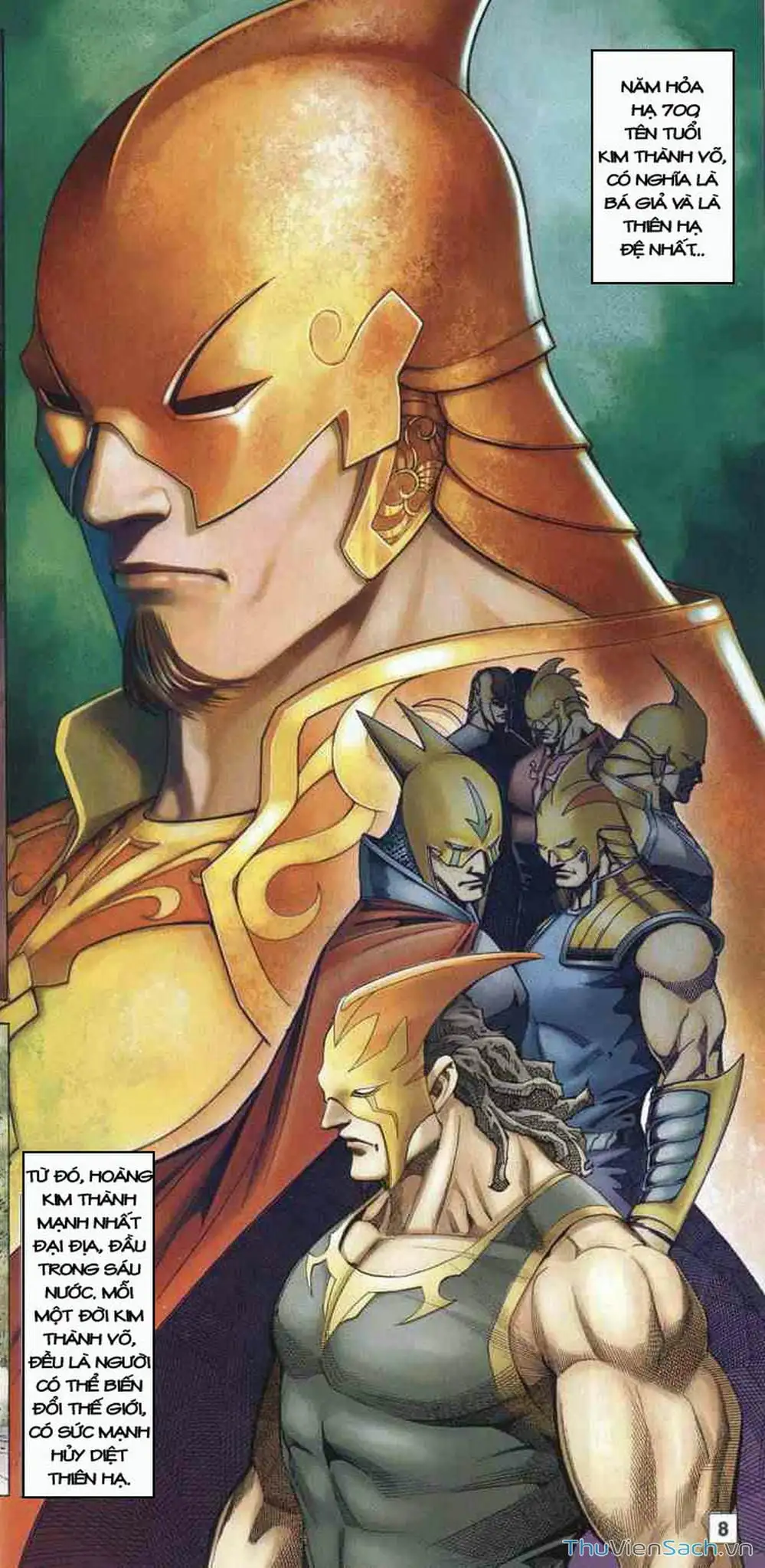 Truyện Tranh Võ Thần Ngoại Truyện trang 2