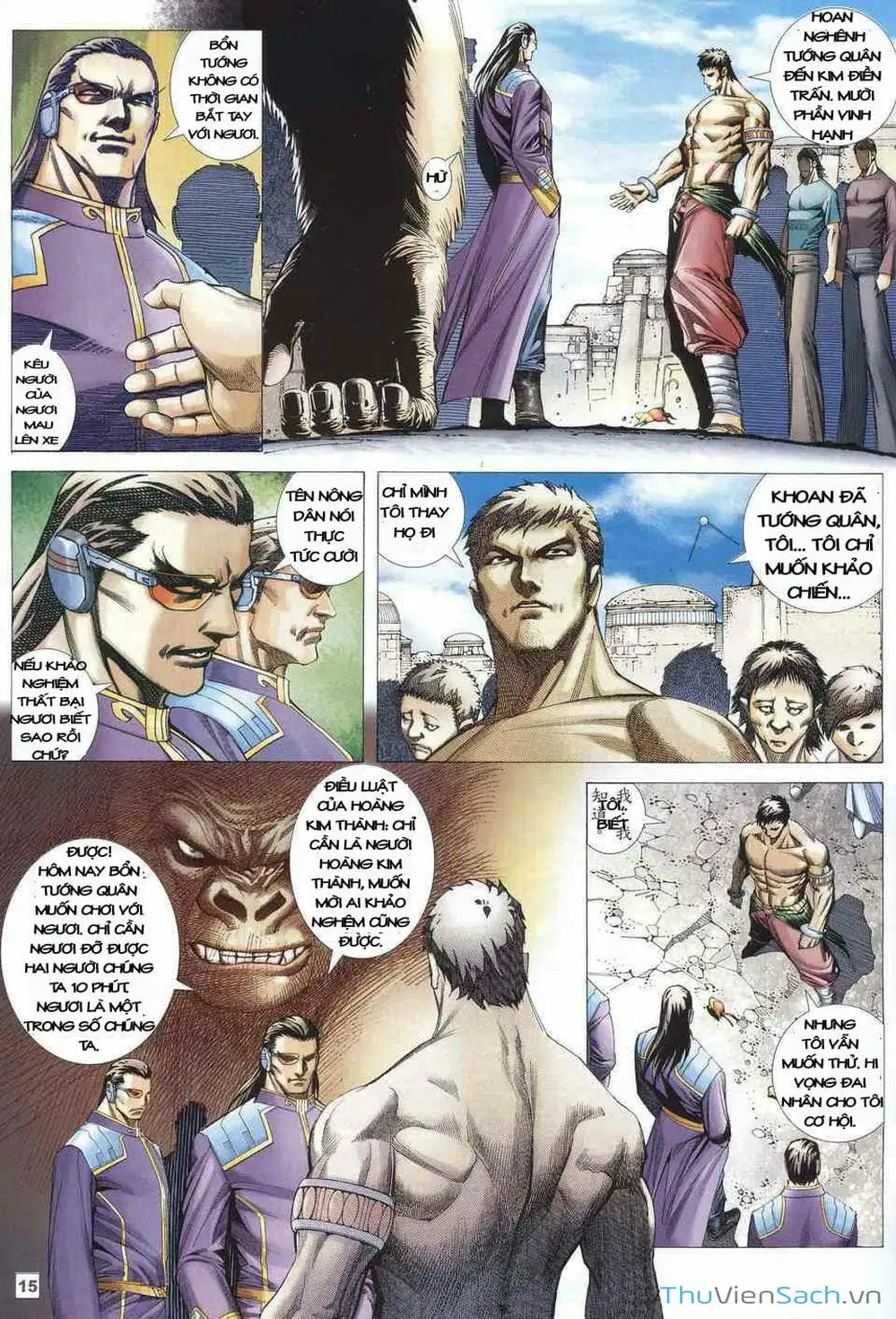 Truyện Tranh Võ Thần Ngoại Truyện trang 2