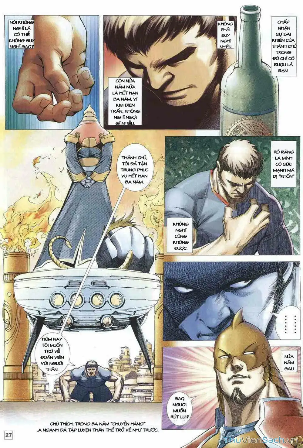 Truyện Tranh Võ Thần Ngoại Truyện trang 2