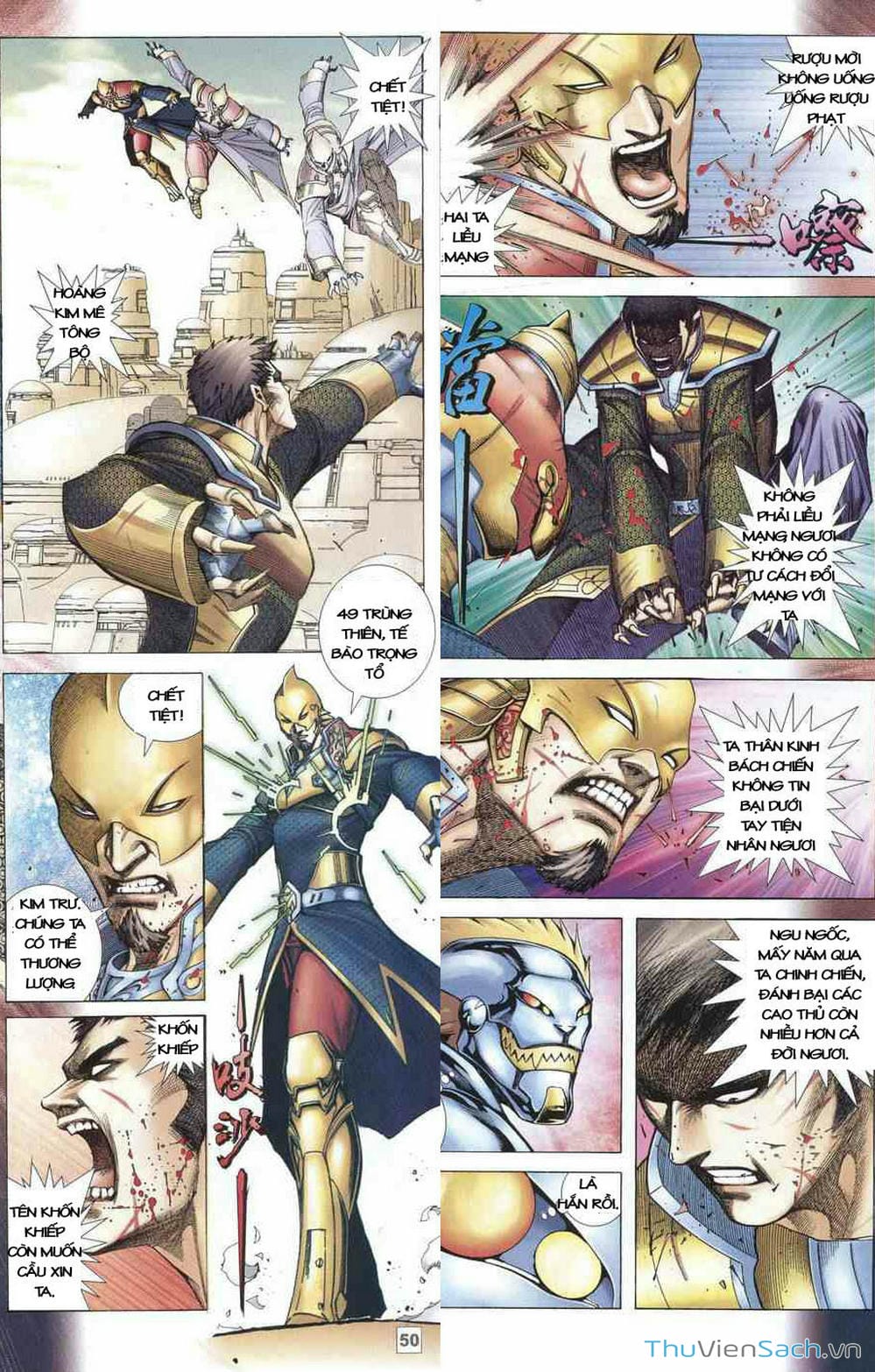 Truyện Tranh Võ Thần Ngoại Truyện trang 2