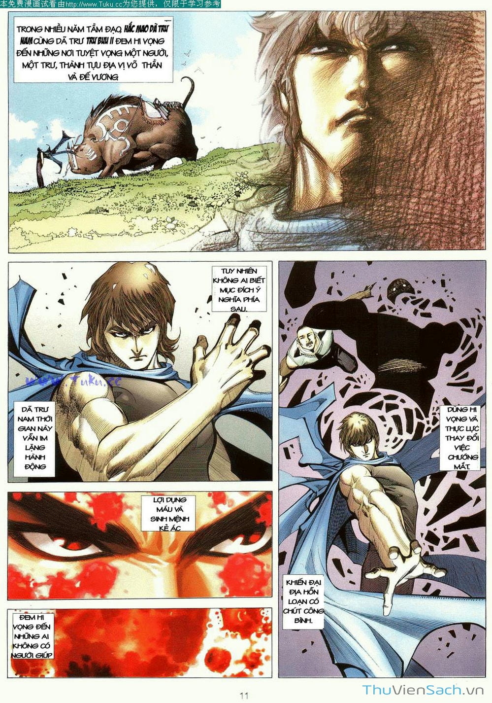 Truyện Tranh Võ Thần Ngoại Truyện trang 2