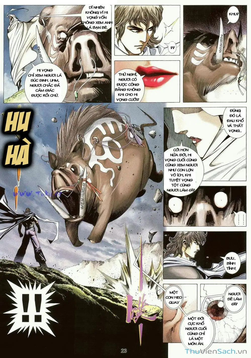 Truyện Tranh Võ Thần Ngoại Truyện trang 2