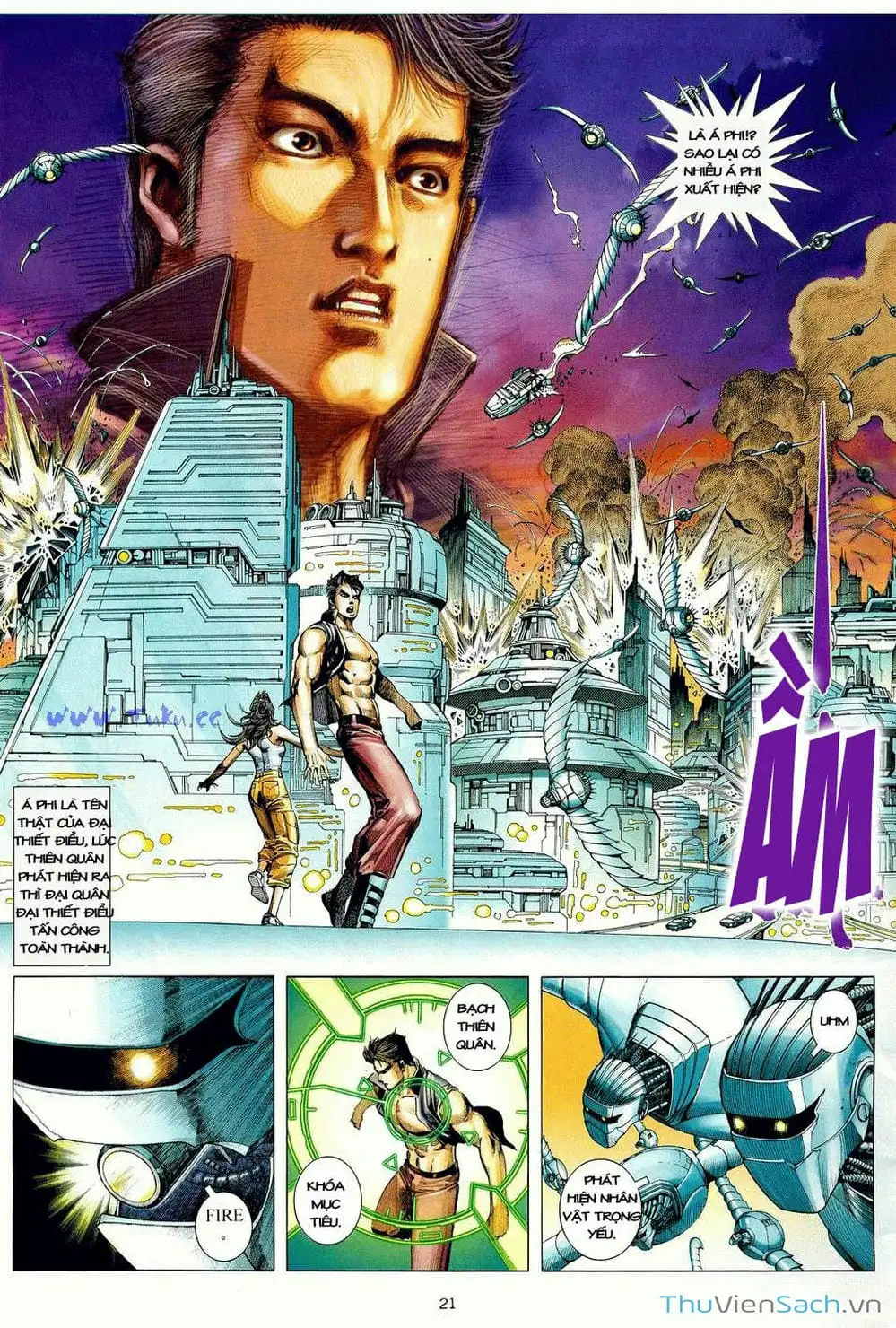 Truyện Tranh Võ Thần Ngoại Truyện trang 2