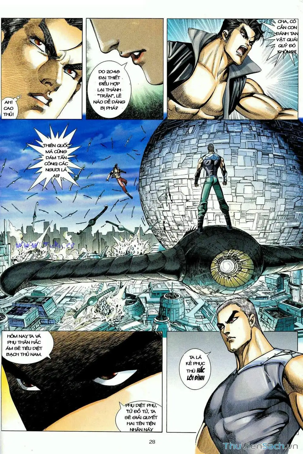Truyện Tranh Võ Thần Ngoại Truyện trang 2