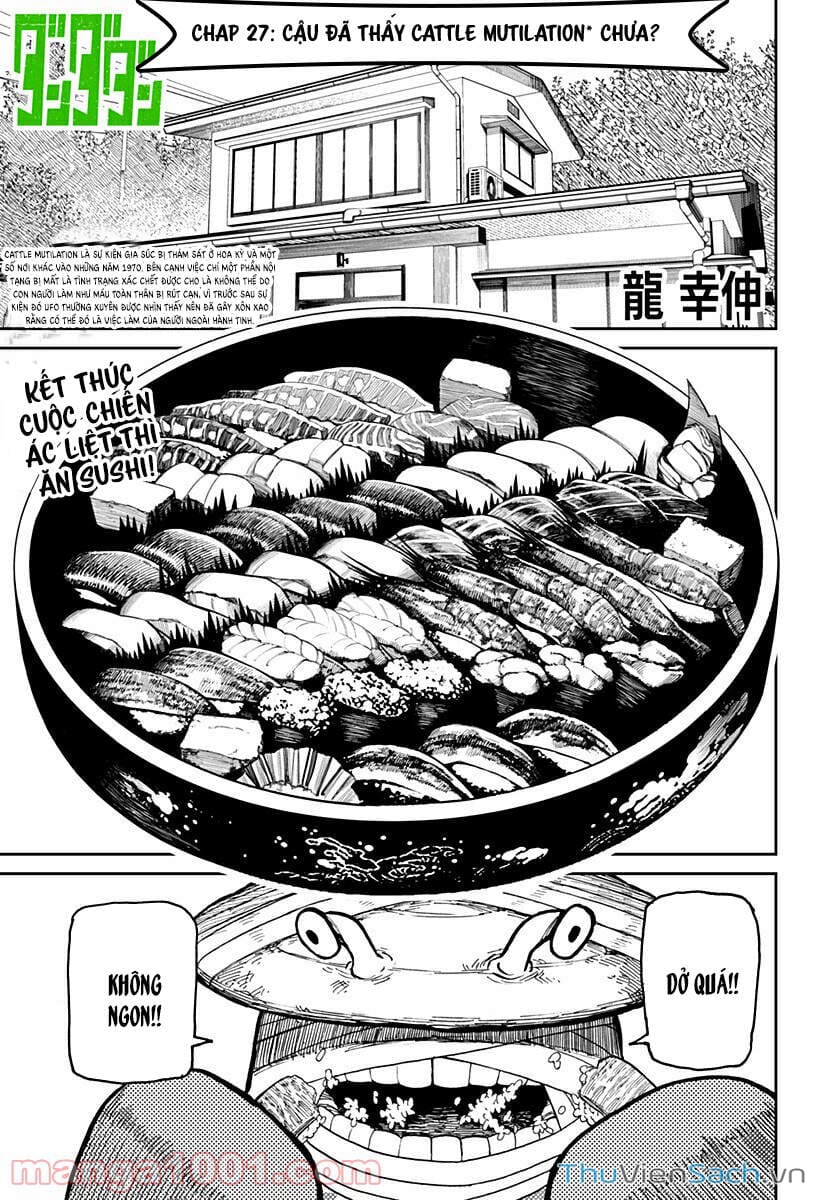 Truyện Tranh Vũ Trang Siêu Nhiên - Dandadan trang 6