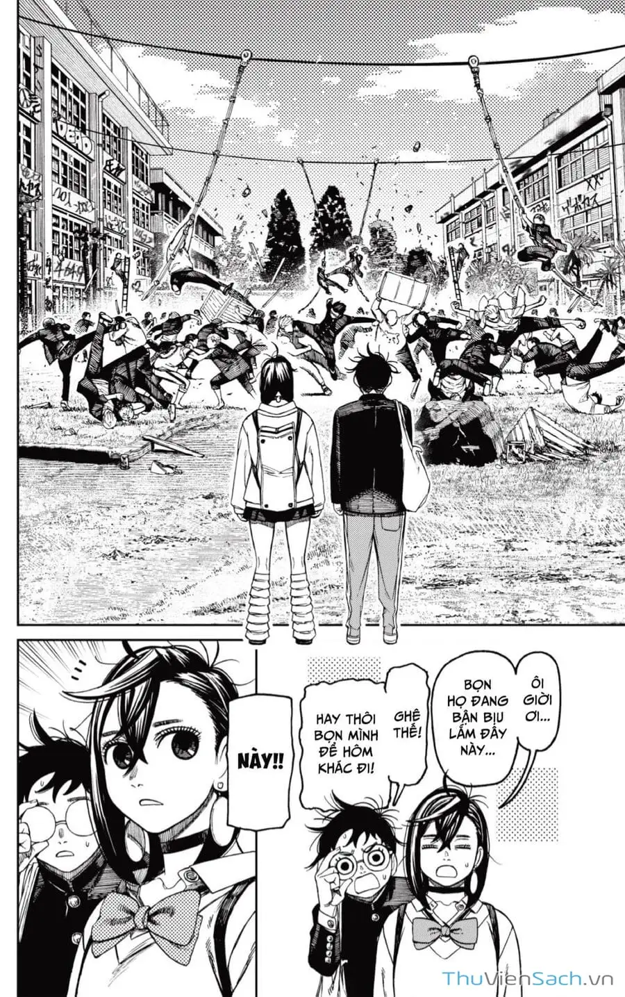 Truyện Tranh Vũ Trang Siêu Nhiên - Dandadan trang 6