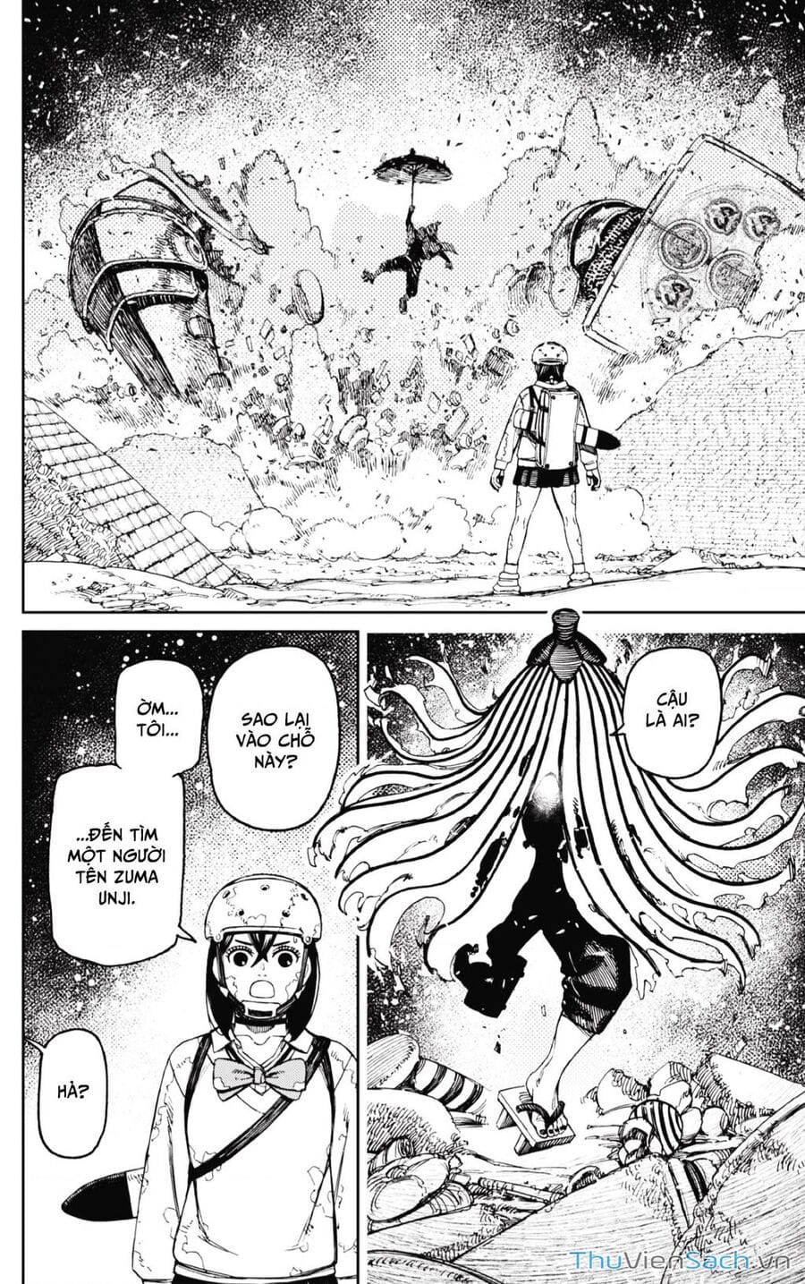 Truyện Tranh Vũ Trang Siêu Nhiên - Dandadan trang 6