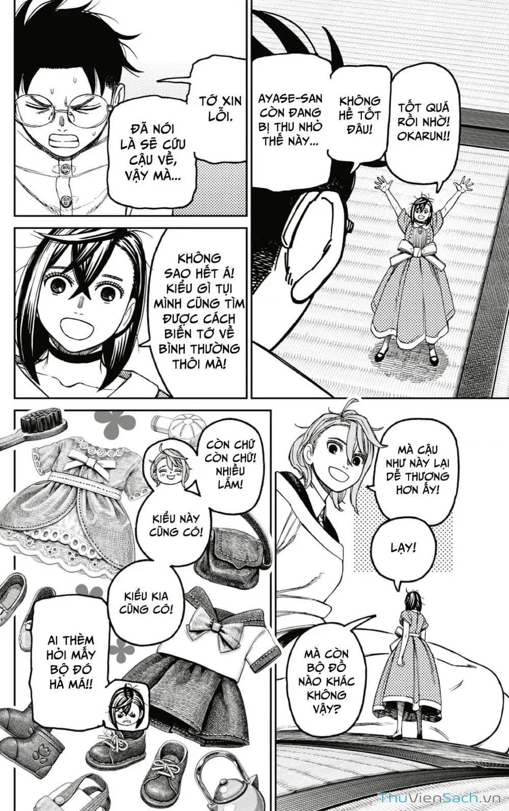 Truyện Tranh Vũ Trang Siêu Nhiên - Dandadan trang 6