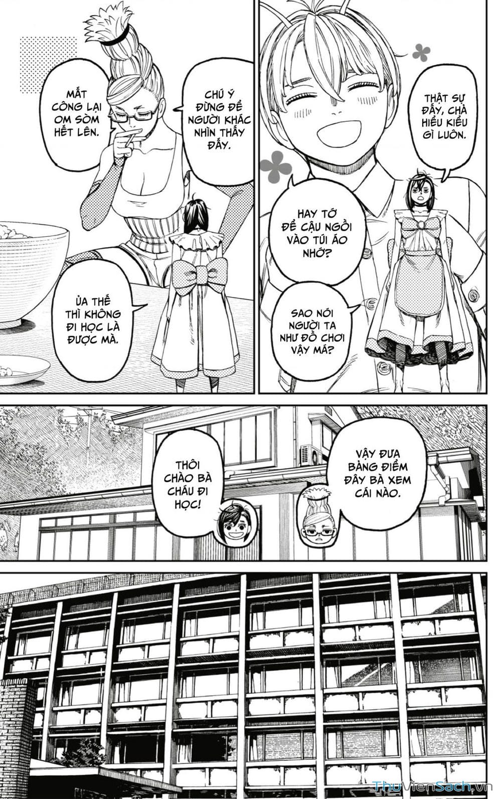 Truyện Tranh Vũ Trang Siêu Nhiên - Dandadan trang 6