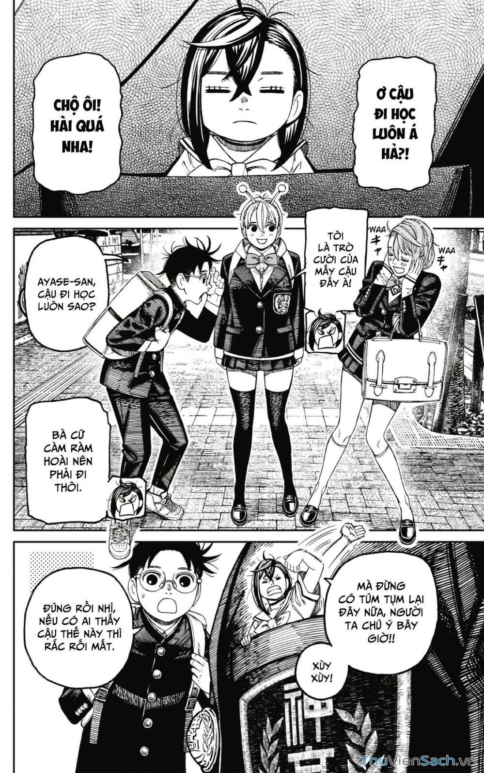 Truyện Tranh Vũ Trang Siêu Nhiên - Dandadan trang 6