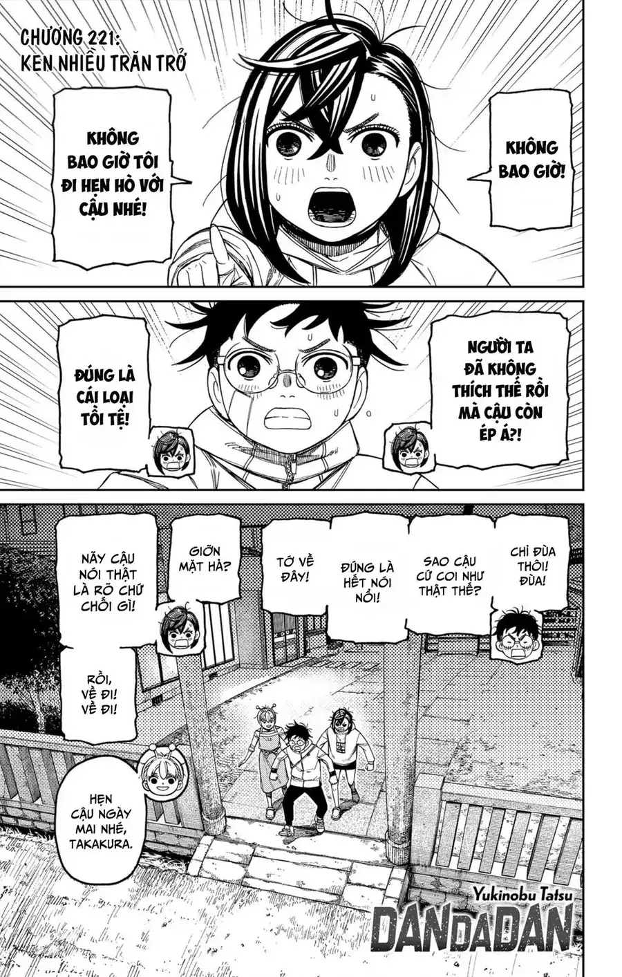 Truyện Tranh Vũ Trang Siêu Nhiên - Dandadan trang 6
