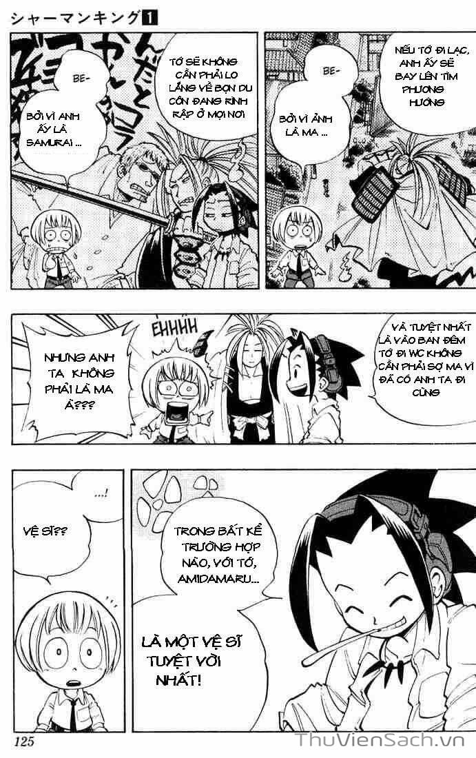 Truyện Tranh Vua Pháp Thuật - Shaman King trang 111