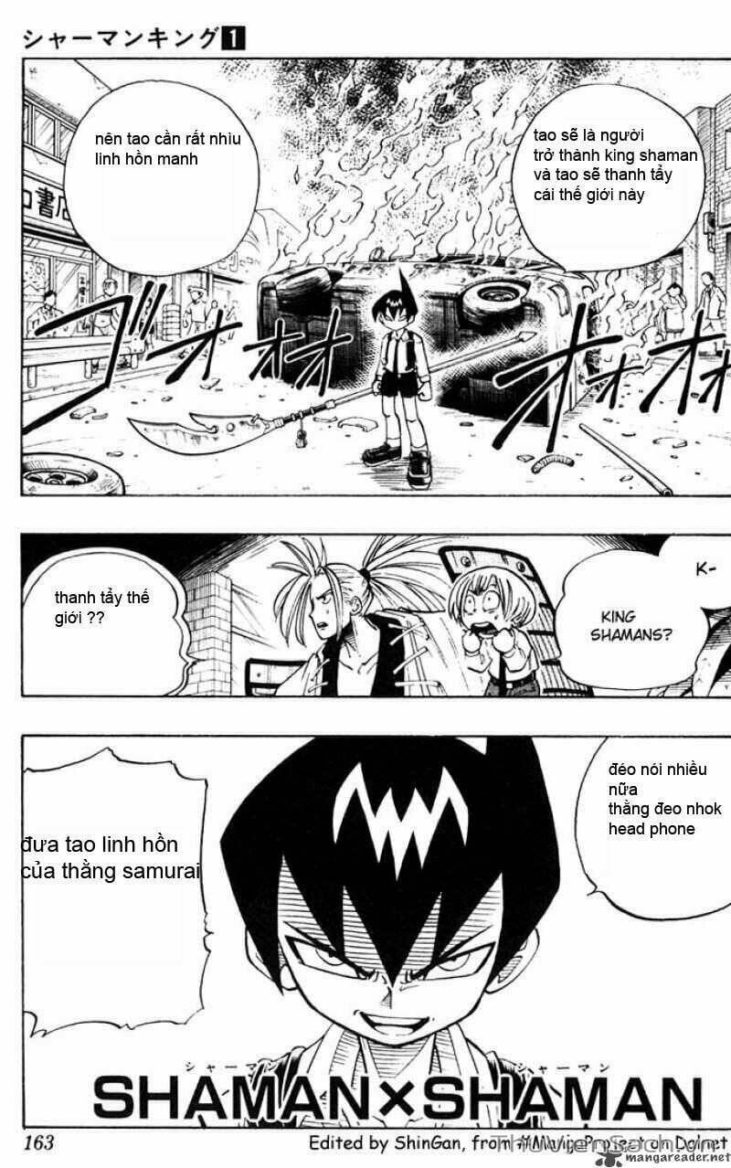 Truyện Tranh Vua Pháp Thuật - Shaman King trang 147