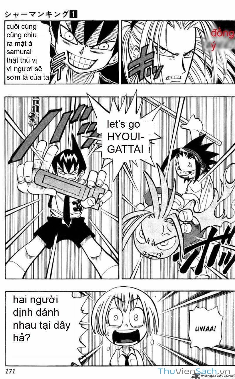 Truyện Tranh Vua Pháp Thuật - Shaman King trang 155