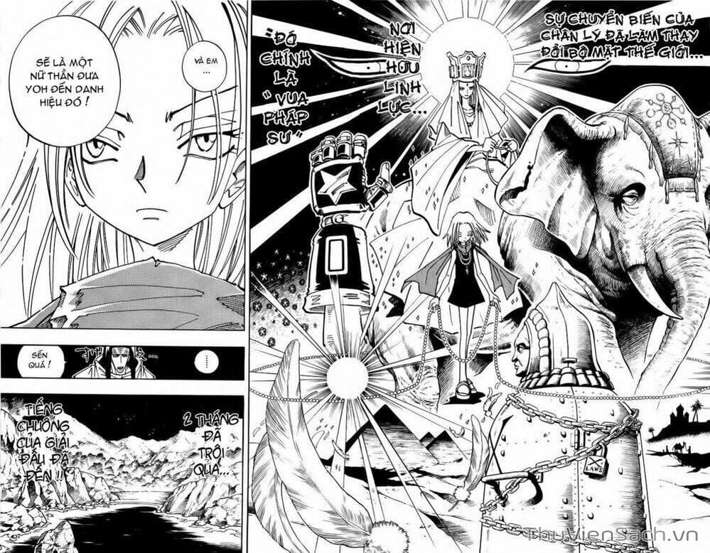 Truyện Tranh Vua Pháp Thuật - Shaman King trang 2210