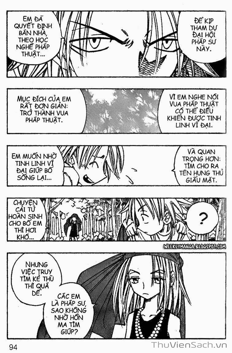 Truyện Tranh Vua Pháp Thuật - Shaman King trang 3120