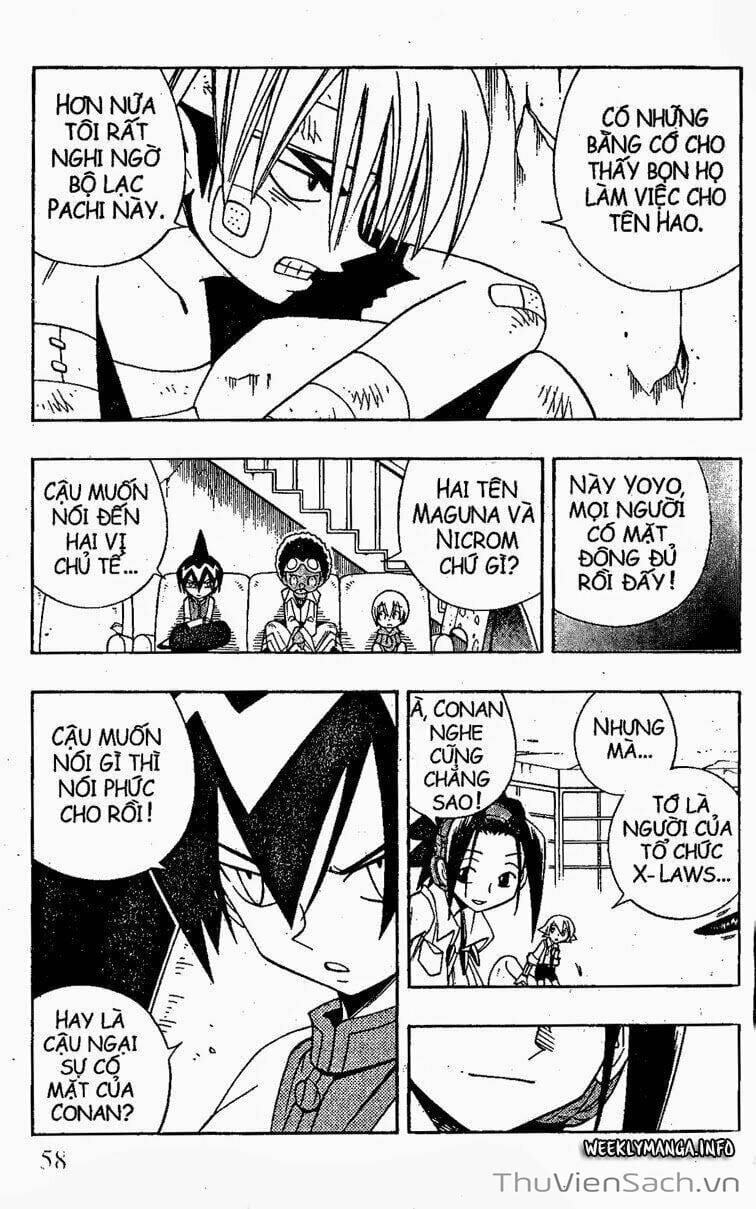 Truyện Tranh Vua Pháp Thuật - Shaman King trang 3703