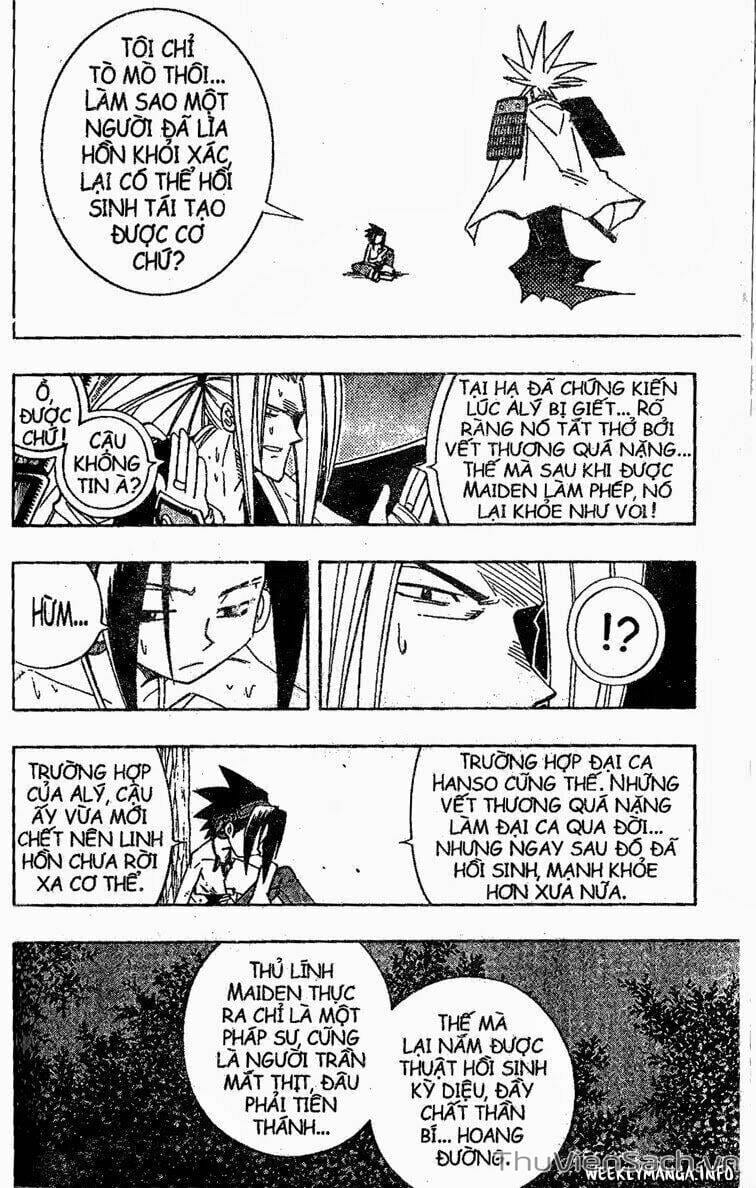 Truyện Tranh Vua Pháp Thuật - Shaman King trang 3858