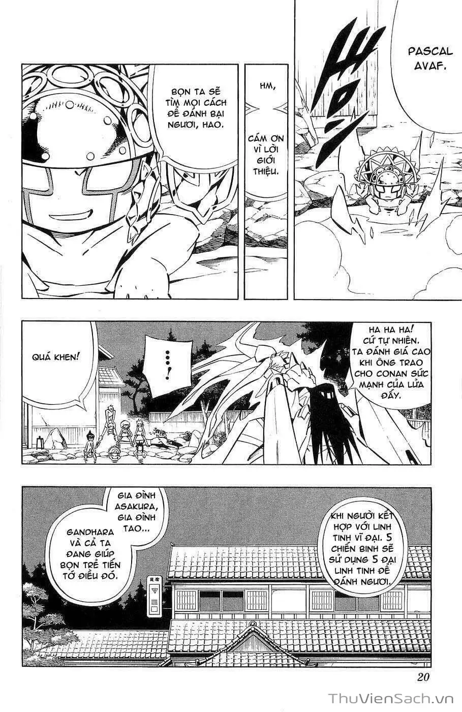 Truyện Tranh Vua Pháp Thuật - Shaman King trang 5