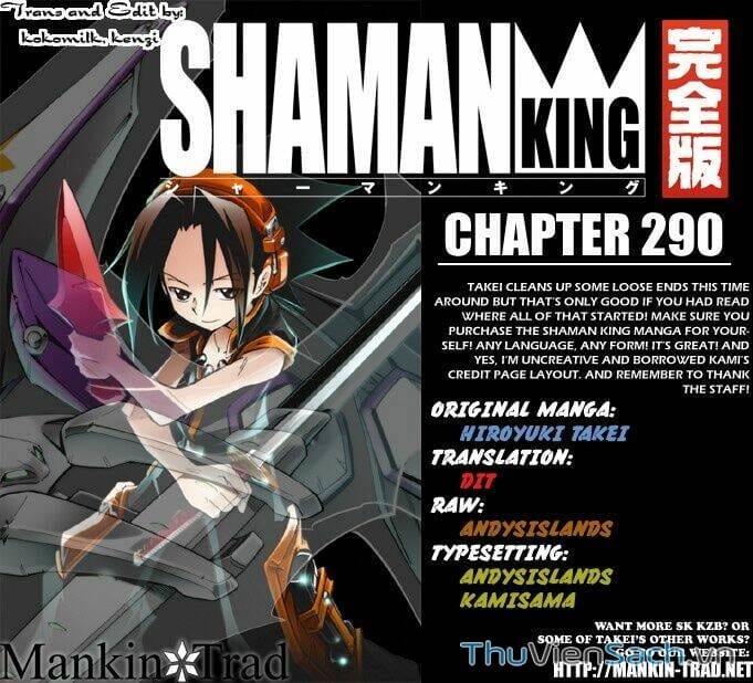 Truyện Tranh Vua Pháp Thuật - Shaman King trang 5587