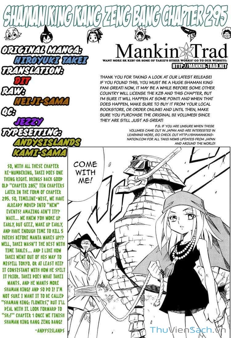 Truyện Tranh Vua Pháp Thuật - Shaman King trang 5683