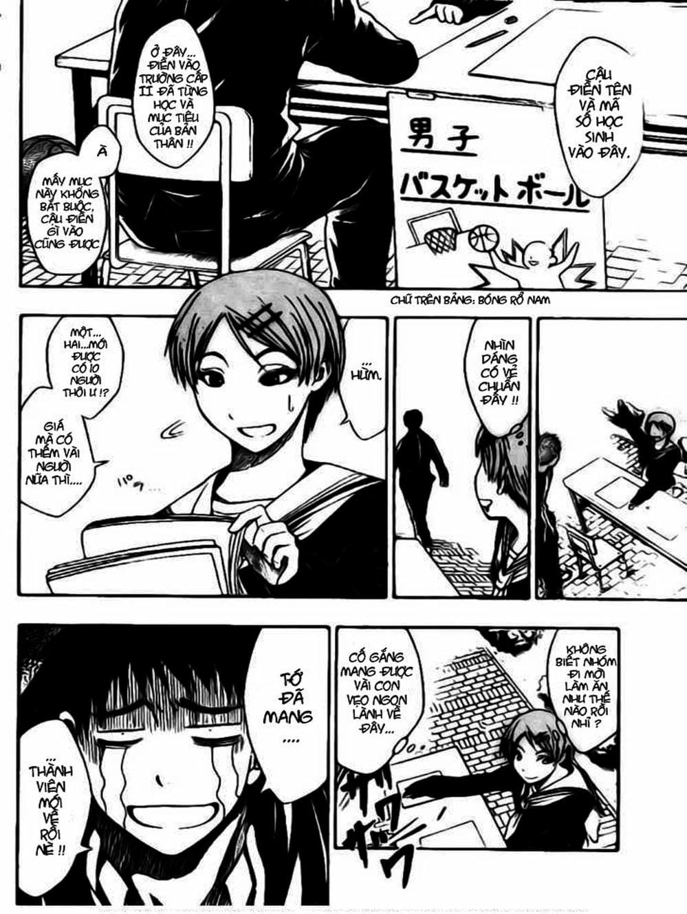 Truyện Tranh Vua Bóng Rổ - Kuroko’s Basketball trang 3