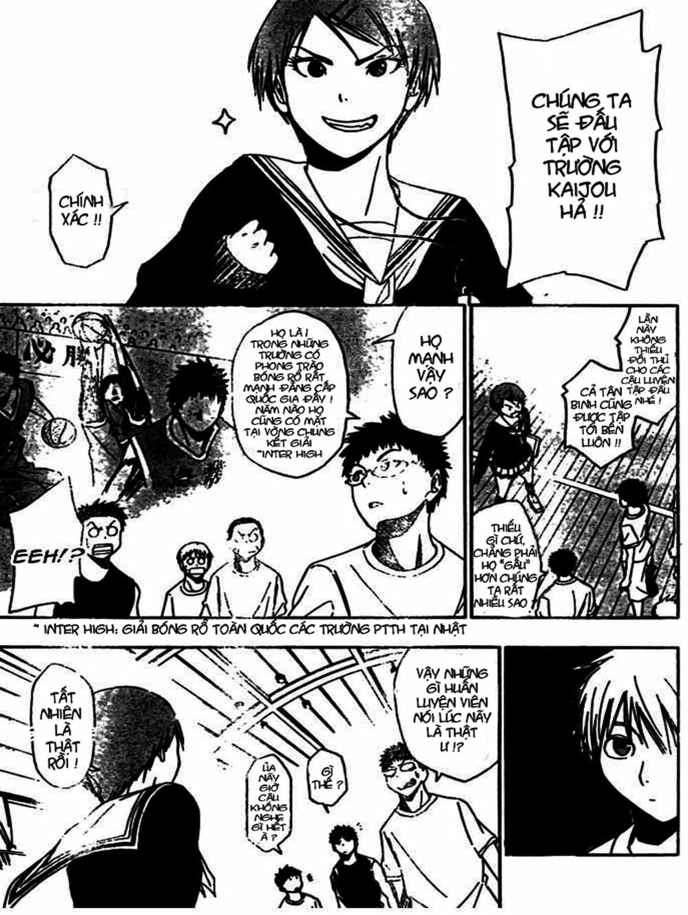 Truyện Tranh Vua Bóng Rổ - Kuroko’s Basketball trang 3