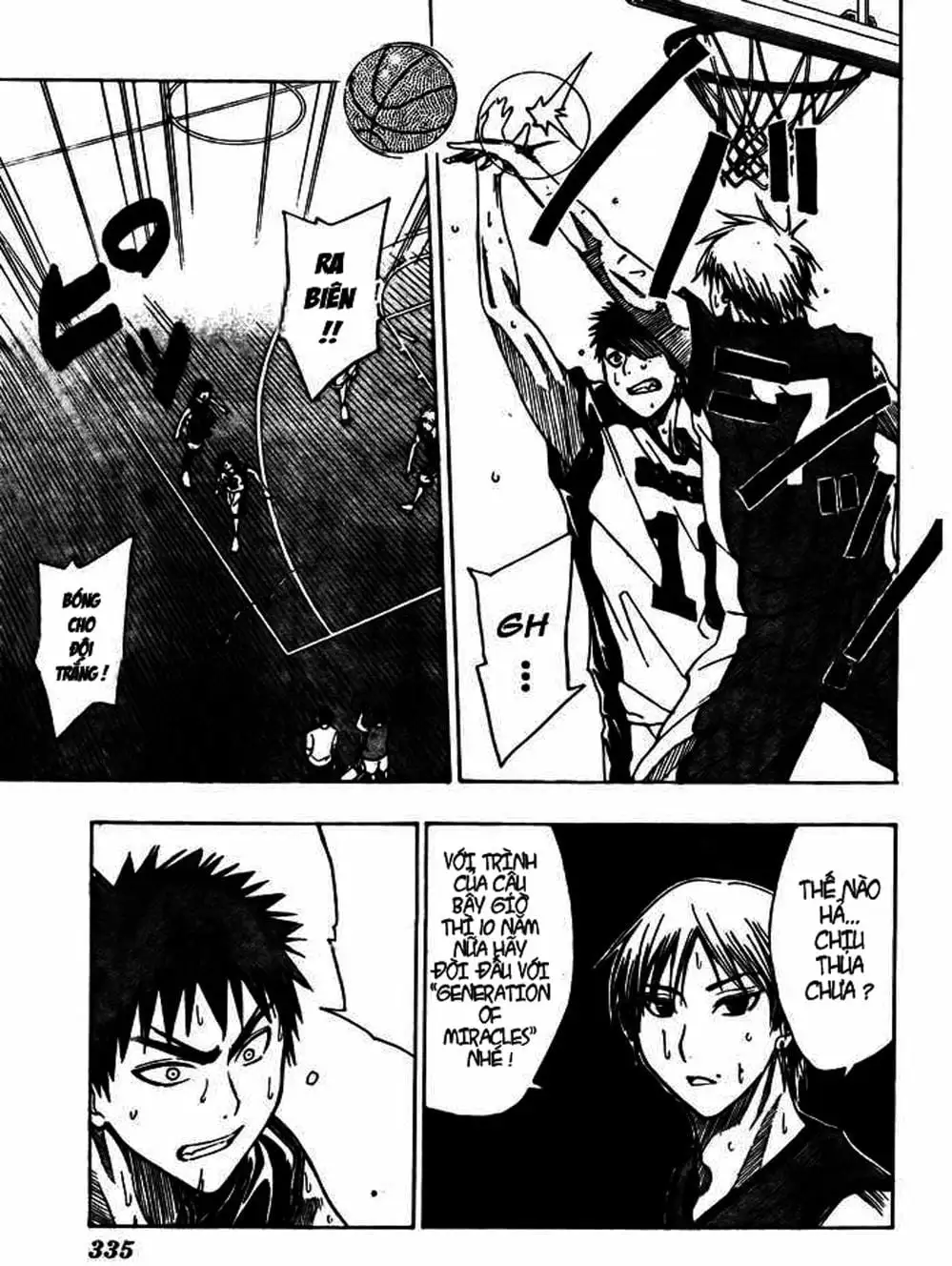 Truyện Tranh Vua Bóng Rổ - Kuroko’s Basketball trang 3