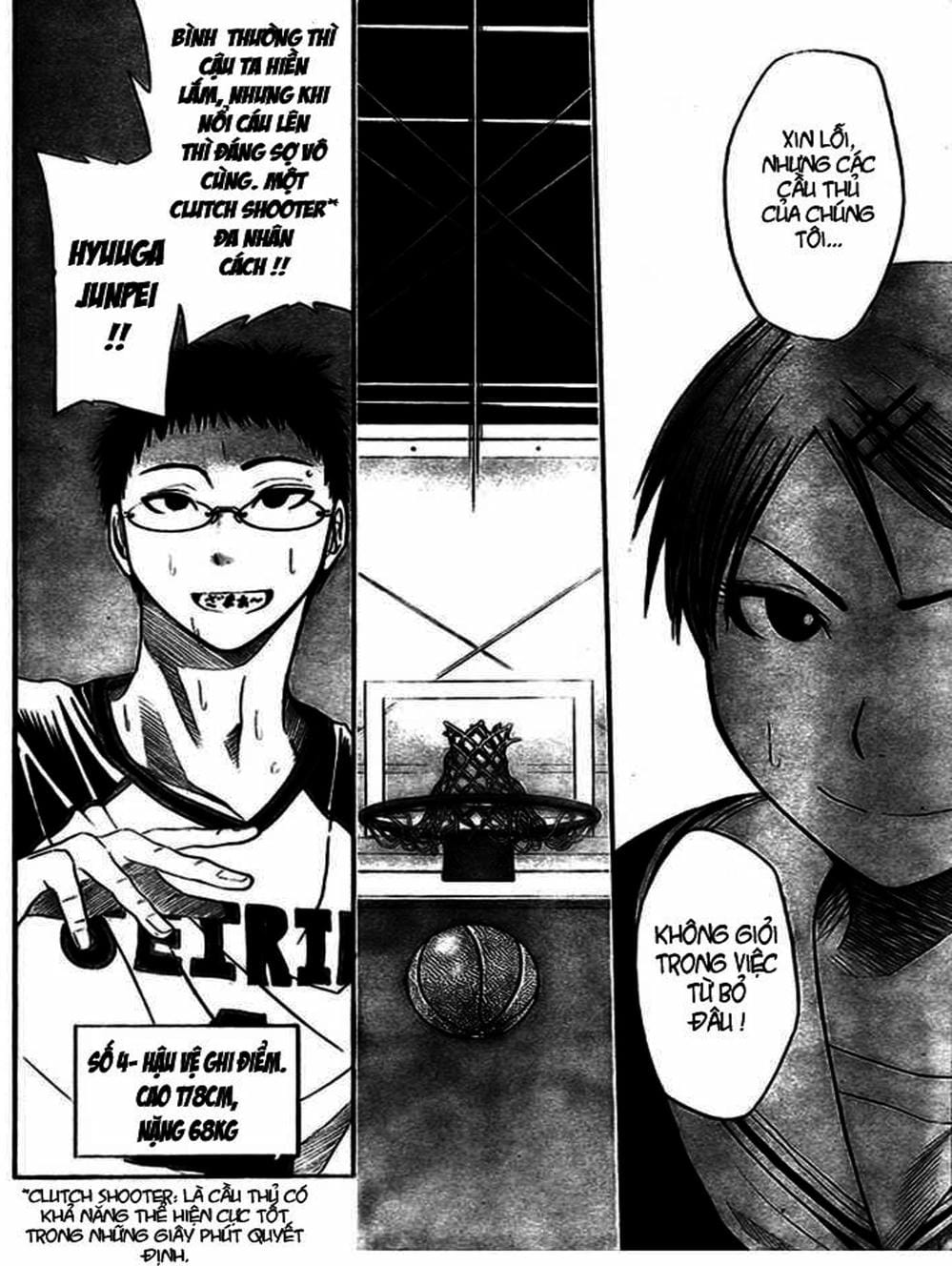 Truyện Tranh Vua Bóng Rổ - Kuroko’s Basketball trang 3