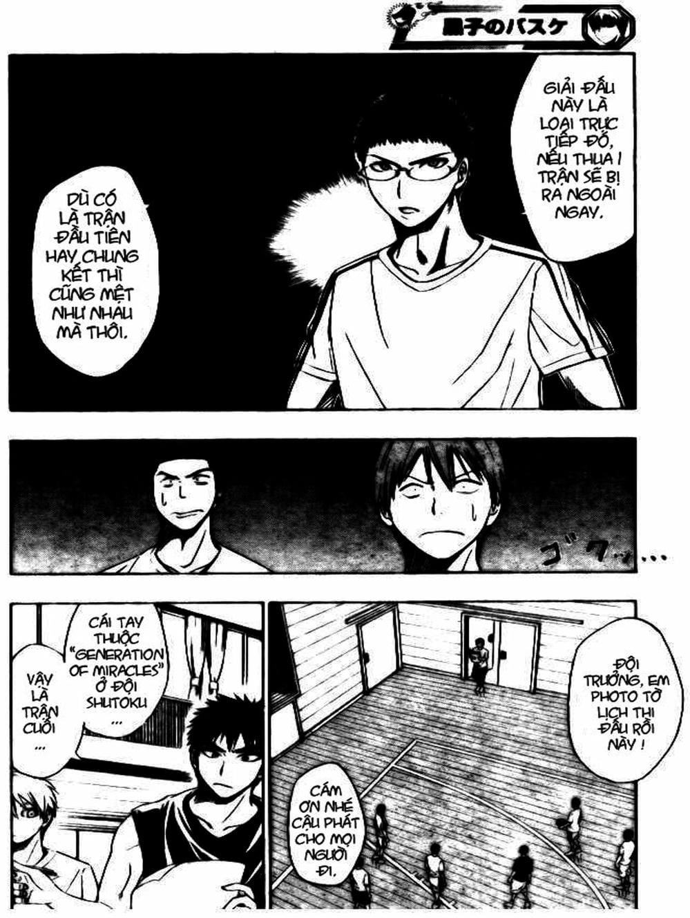 Truyện Tranh Vua Bóng Rổ - Kuroko’s Basketball trang 3
