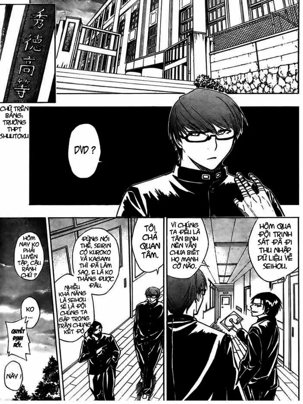 Truyện Tranh Vua Bóng Rổ - Kuroko’s Basketball trang 3