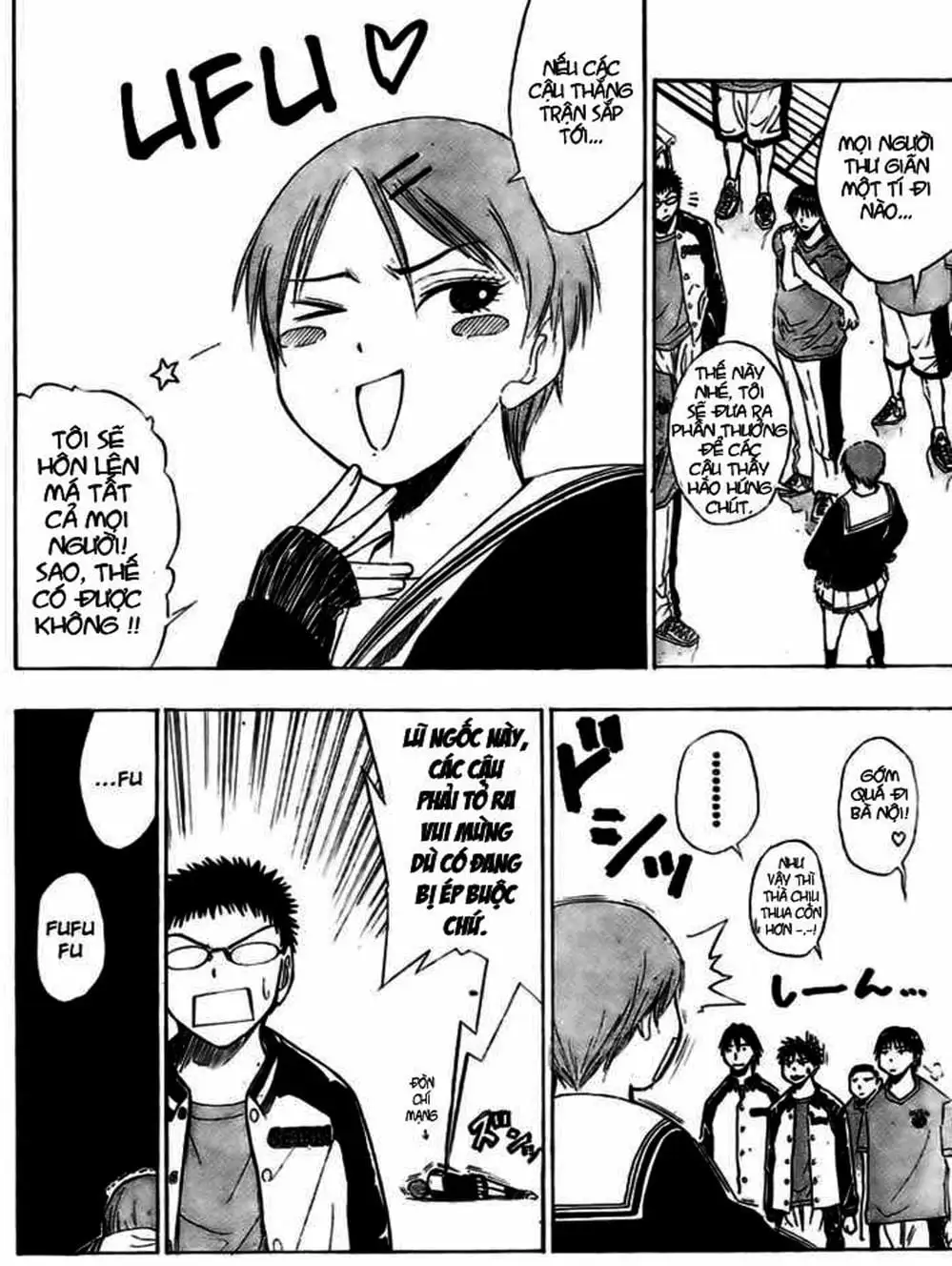 Truyện Tranh Vua Bóng Rổ - Kuroko’s Basketball trang 3