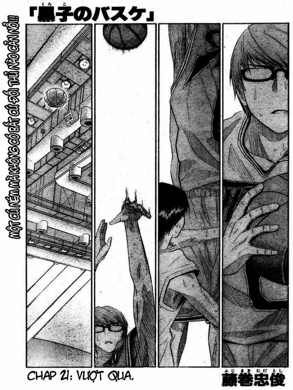 Truyện Tranh Vua Bóng Rổ - Kuroko’s Basketball trang 3