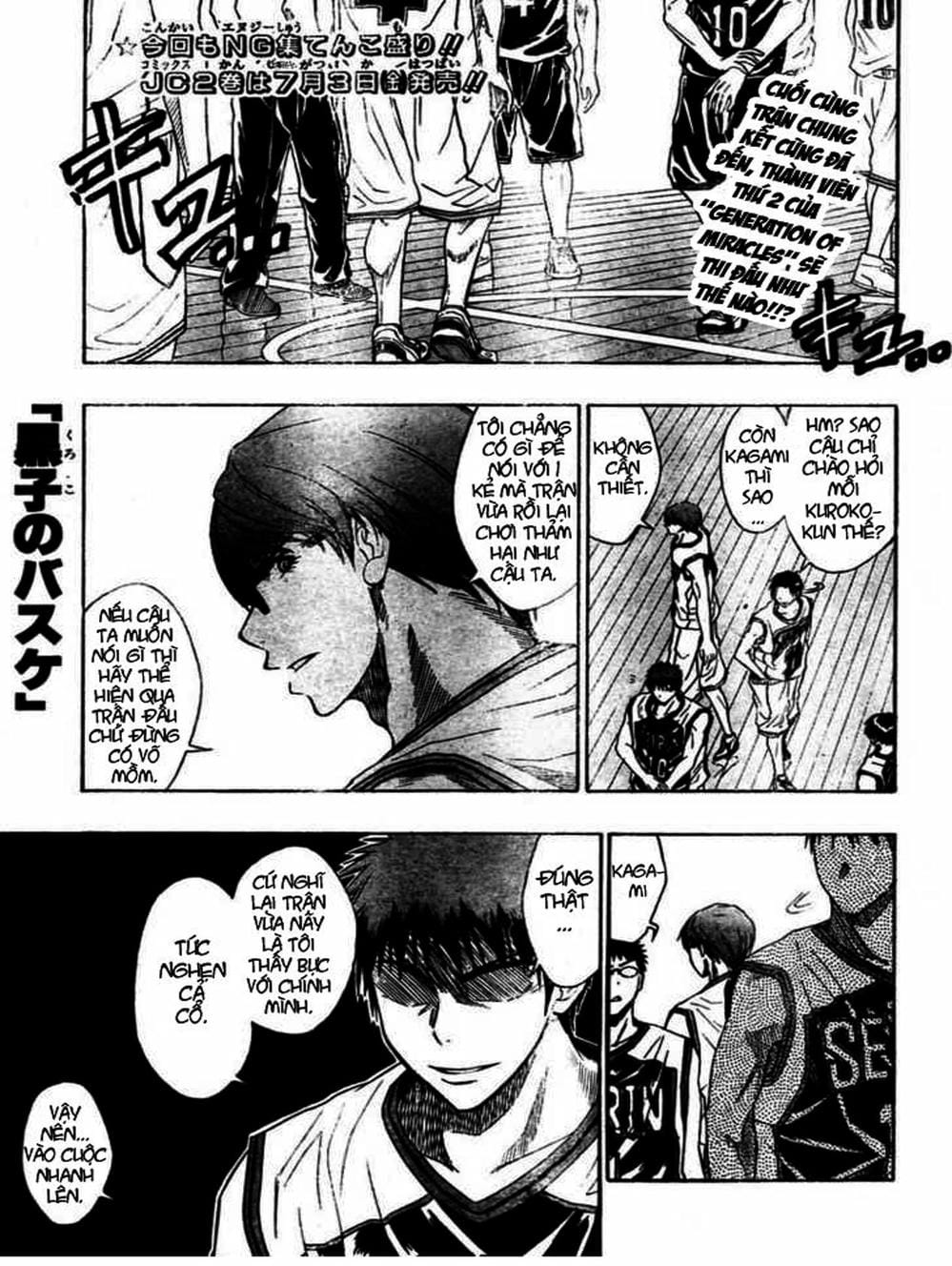 Truyện Tranh Vua Bóng Rổ - Kuroko’s Basketball trang 3