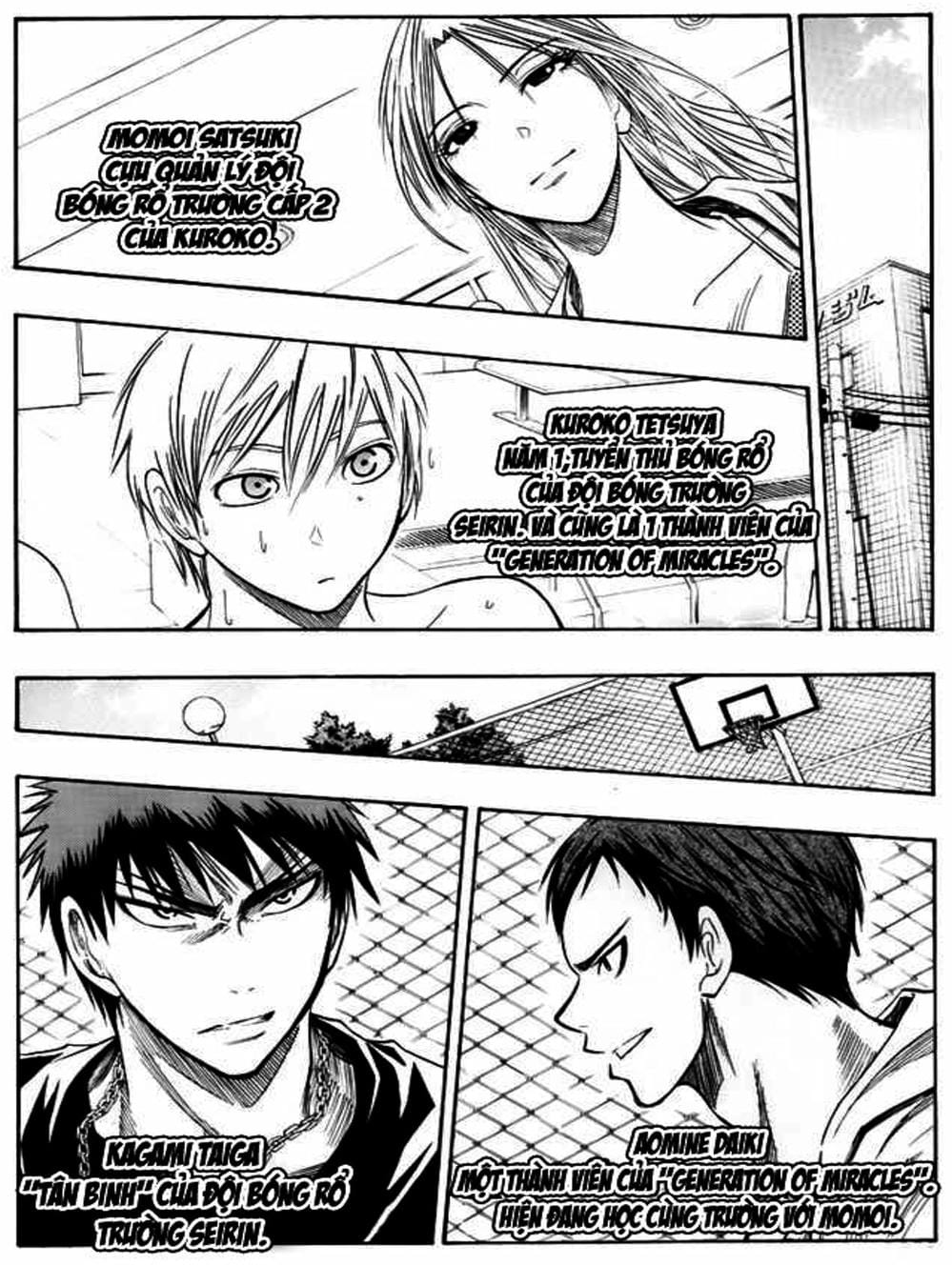 Truyện Tranh Vua Bóng Rổ - Kuroko’s Basketball trang 3