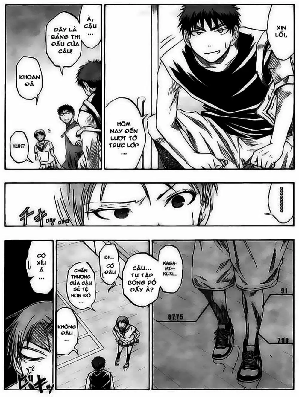 Truyện Tranh Vua Bóng Rổ - Kuroko’s Basketball trang 3